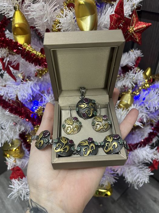 Set Bratara si Cercei Argint 925 . Ca nou