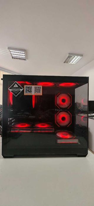 Мощнo Геймърско РС Intel I5 13500 14/20 Core/32Gb D5/1TB SSD/MSI 5060/Гаранция