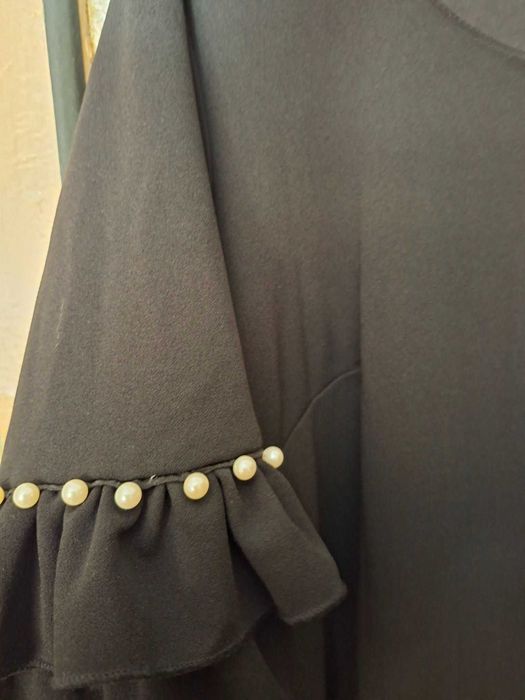 Черна дамска рокля 2XL