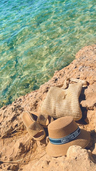 Шляпа, сумка пляжные