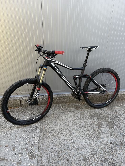 Колело Cube stereo race 160 HPC 27,5” fox/карбон/мекица