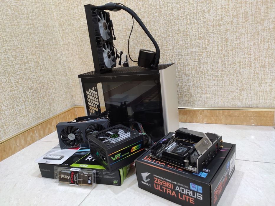 Игровой компьютер aorus z690i RTX3070 DDR5 32gb