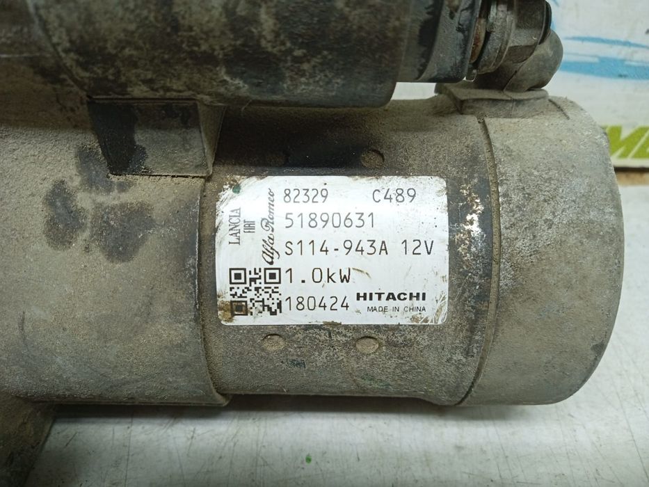 Electromotor 1.2 benzina 198 a1.000 51890631 Fiat Idea 1 [2003 - 2020