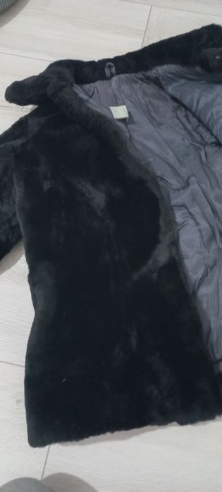 Шуба натуральная цигейка детская