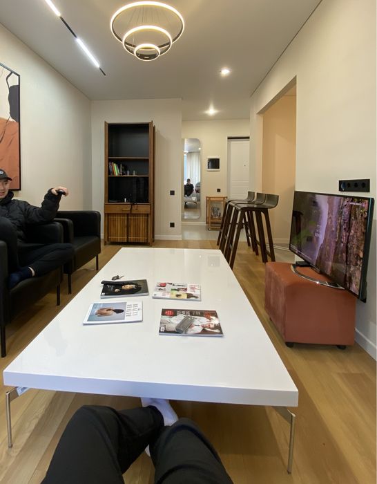 Original журнальный столик Nurus white glossy Coffee Table