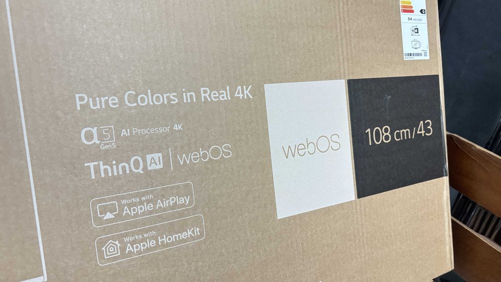 Televizor LG NanoCell 43NANO76 – 4K UHD, utilizat, cu cutie