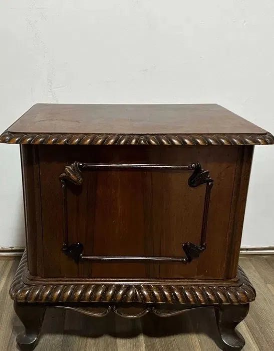 Dulap vintage_lemn_stil neo baroc & elemente sculptate