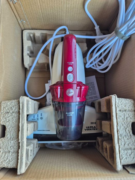 [REDUCERE-40%][GARANTIE 1 AN] Aspirator saltele si canapele Hoover Ultra Vortex MBC500UV Lampa UV-C Grad FB