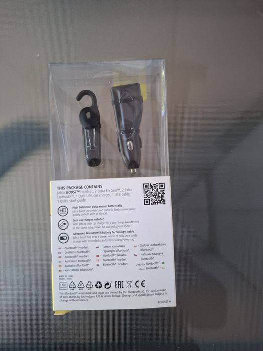 Casca Jabra Boost Bluetooth