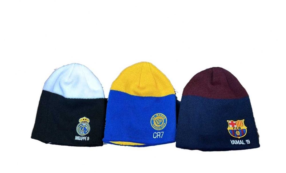 Зимна шапка + Анцуг Ал насър РОНАДО 2025г Деца Ново от 5 до 15г