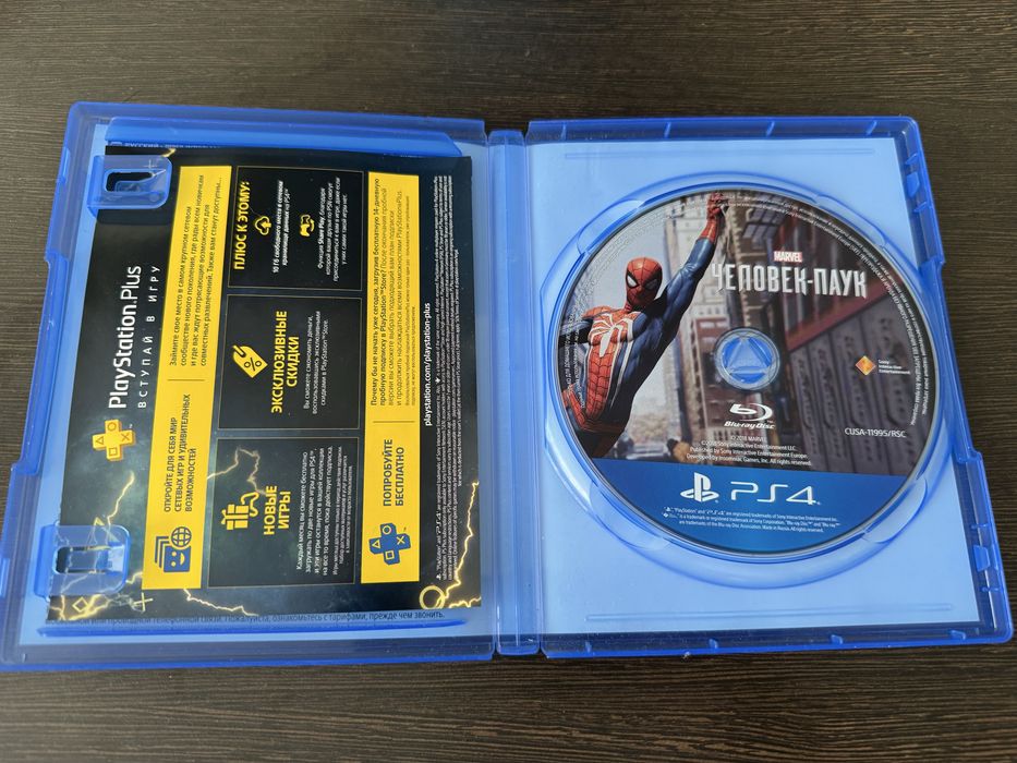 Продаю Marvel’s Spider-Man для PS4