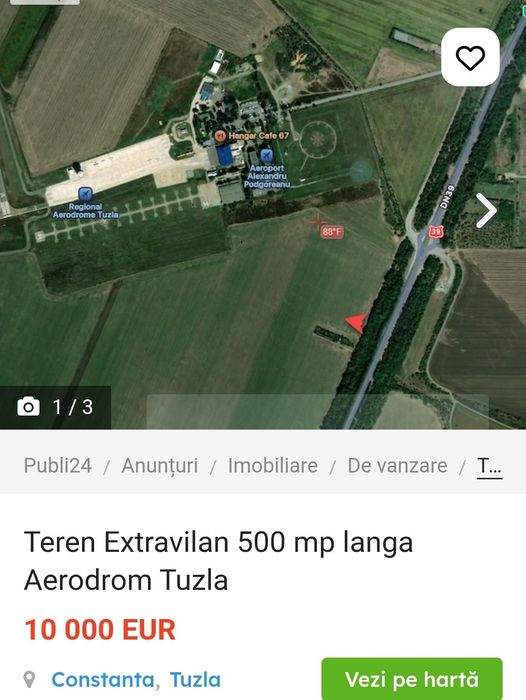 Vând teren 500 m