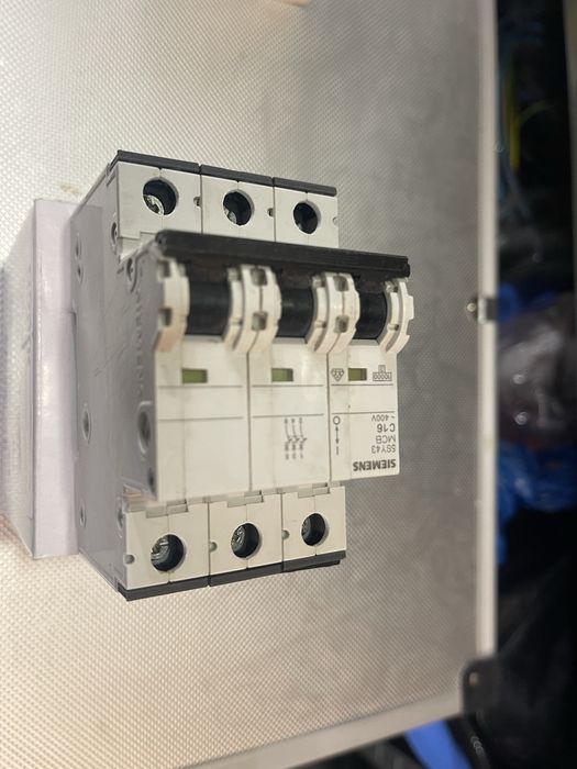 Siguranta automata Siemens 5SY63 16A Amp Triple Pole MCB  C16