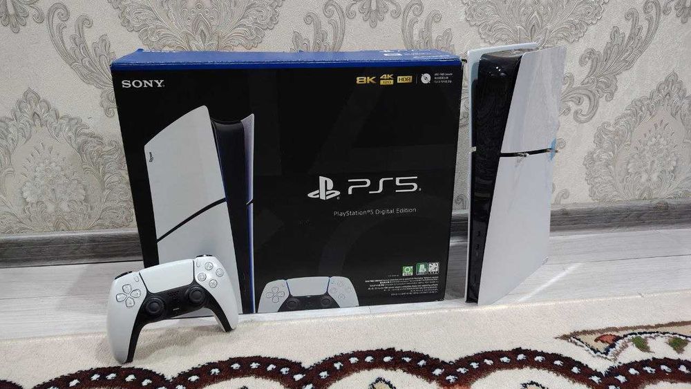 Playstation 5 slim  1 джойстик состояние как новый