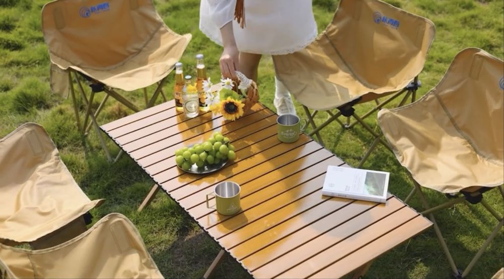 Кемпинг стол и стулья