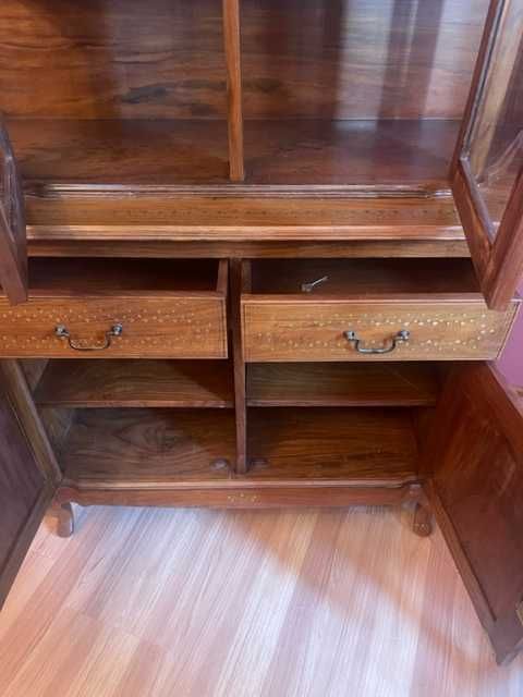 Сервант натуральное розовое дерево (палисандр)