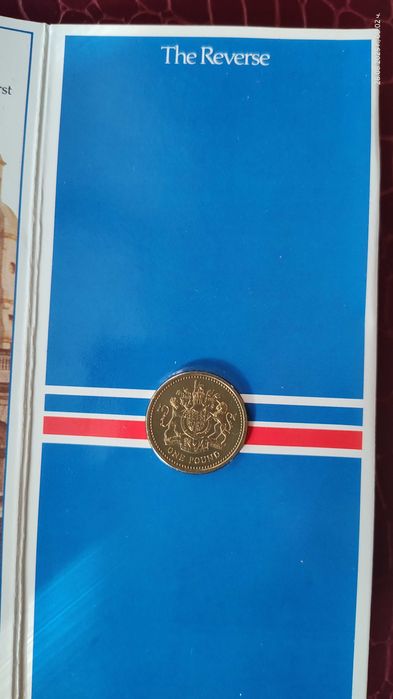 Колекционерска монета 1 паунд 1983