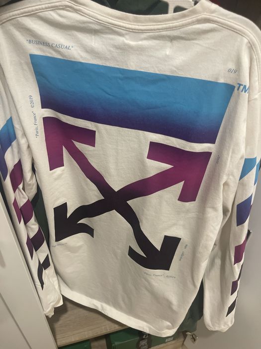 Off white лонгслив
