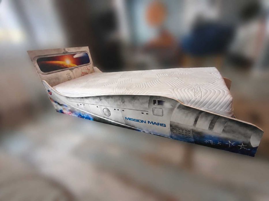 Детска стая космос, гардероб и легло MISSION MARS