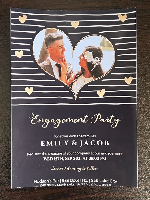 Покани за сватби,кръщенета,балове 0.70 цента