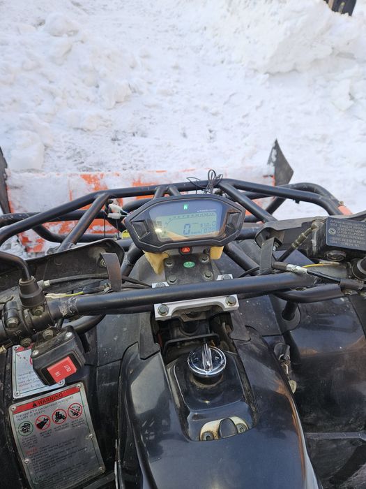 Квадроцикл с отвалом