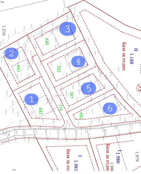 УПИ Пампорово 600-650м²