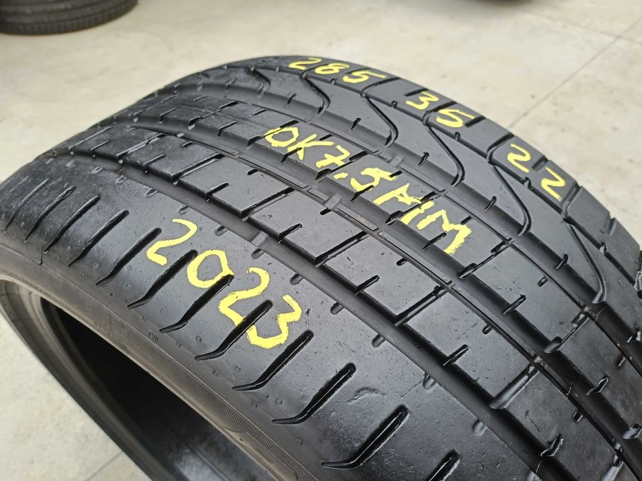 O anvelopa de vara 285 35 22 pirelli p zero profil 7,5 mm dot 2023