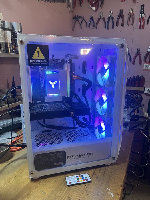 Pc Gaming White RGB