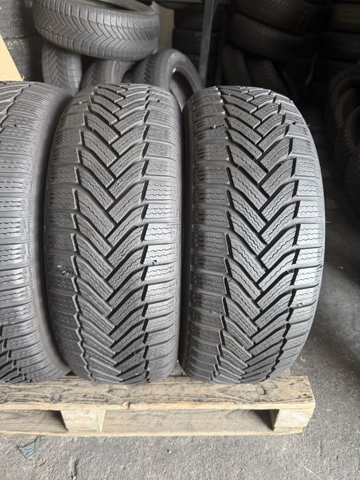 4 anvelope iarna 205/55/16 Michelin 7-7.5 mm DOT 2021!