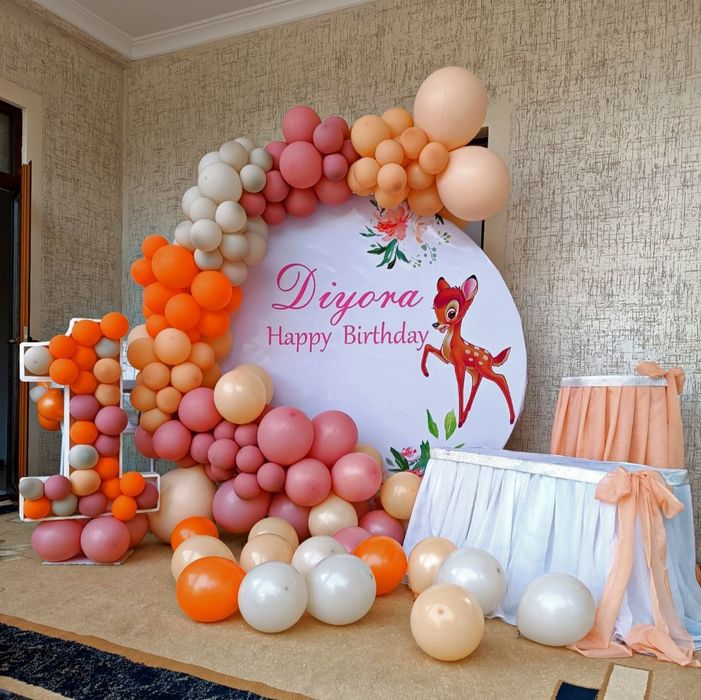 Оформление любых праздников.