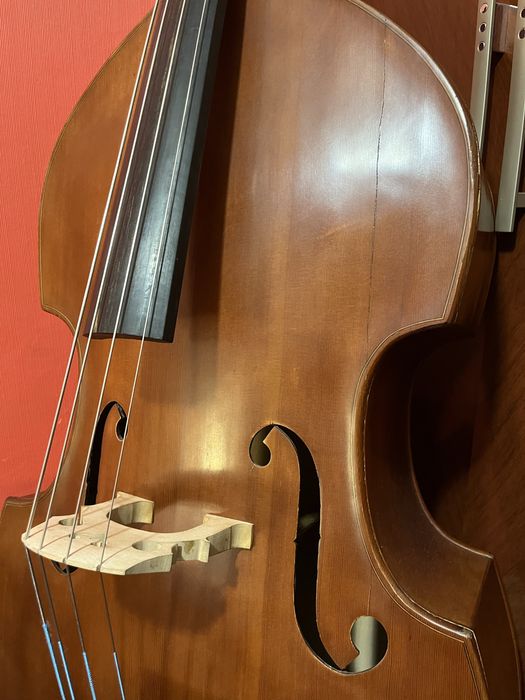 Контрабас Немец с чехлом