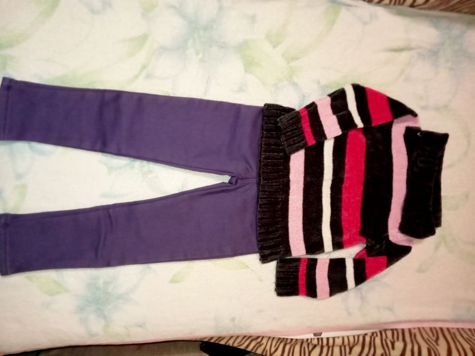 Пакет одежды на девочку 4-5лет