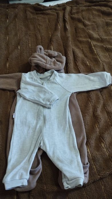 Флисовый комбинезон Crockid, размер 62