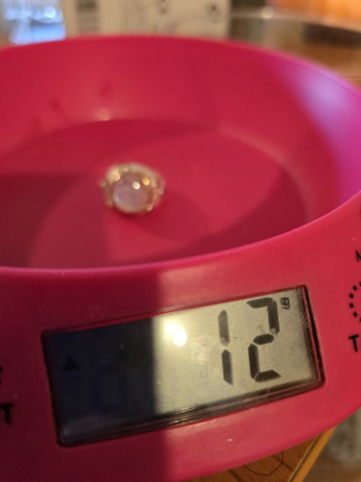 Inel Ag 925 cu piatra lunii si ametiste