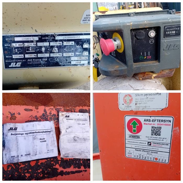 Nacela electrica 6 m JLG 1230 ES