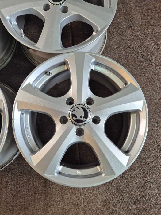 Jante Aliaj 5x112 16'' VW Golf Passat Touran Sharan Caddy T-Roc / Skoda Octavia Superb Karoq 7J ET 48 !