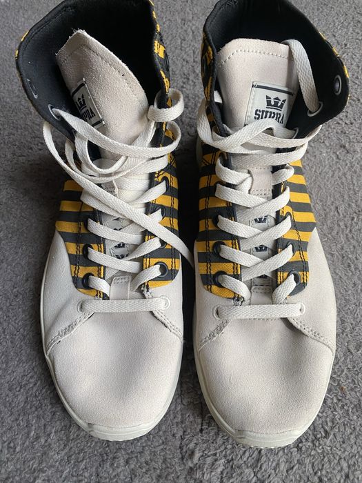 Supra Statik Caution Stripe Bone