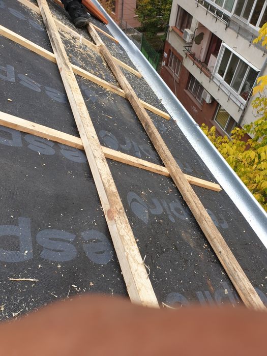 Ремонт на покриви,Хидроизолация,Тенекеджийски услуги,Навеси,Нови покри