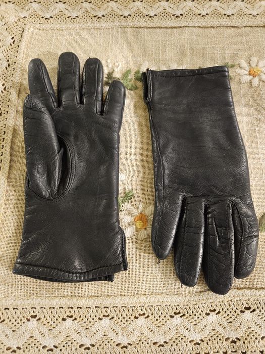 Mănuși piele dama