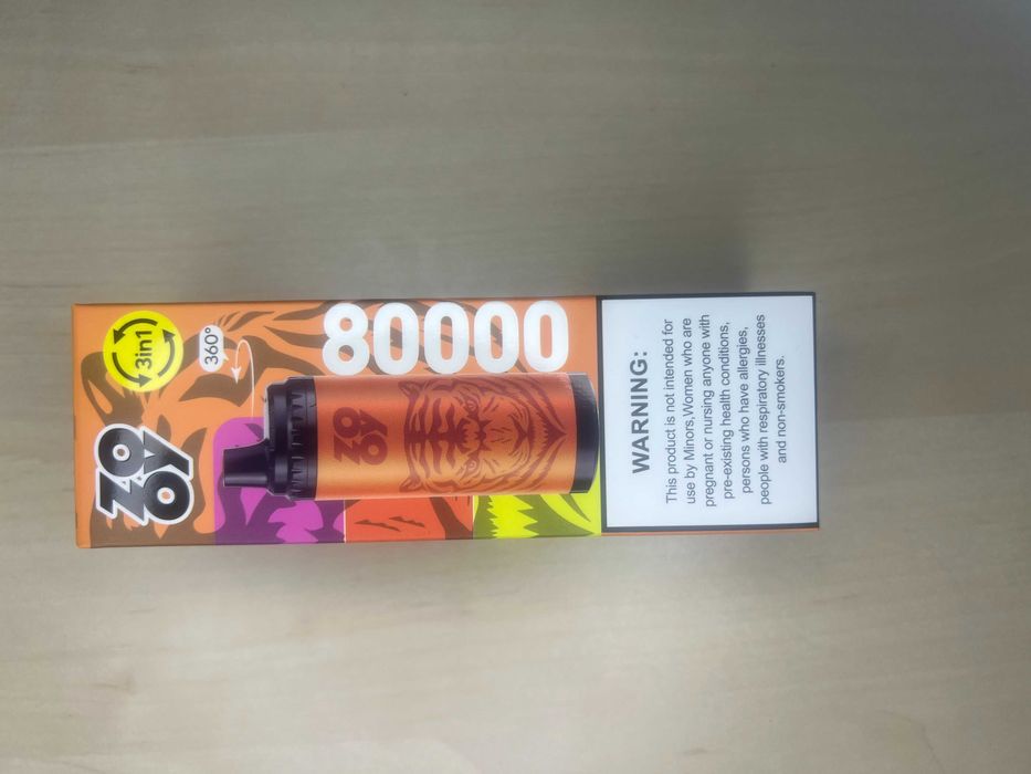 Vape 3 arome cu 80.000 pufuri Zooy