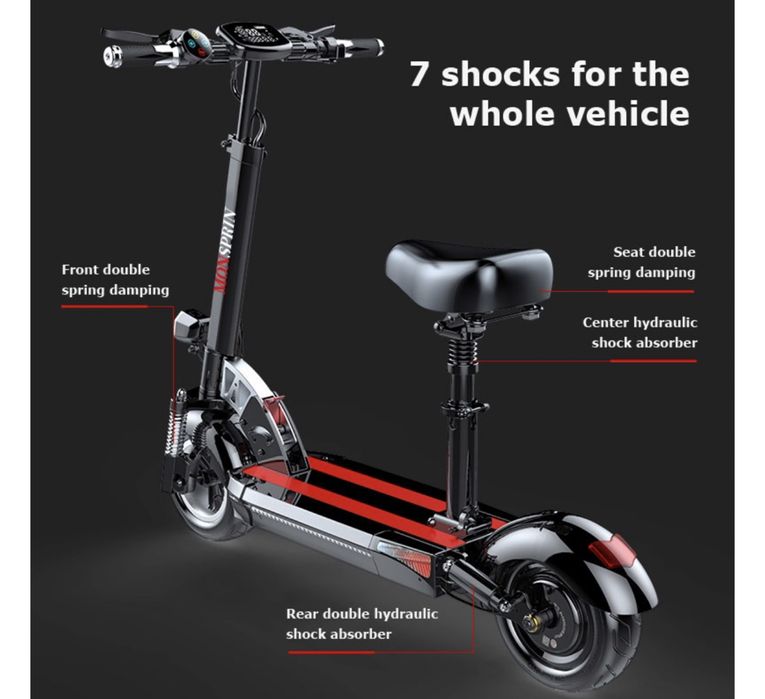 Электросамокат 100км запас хода