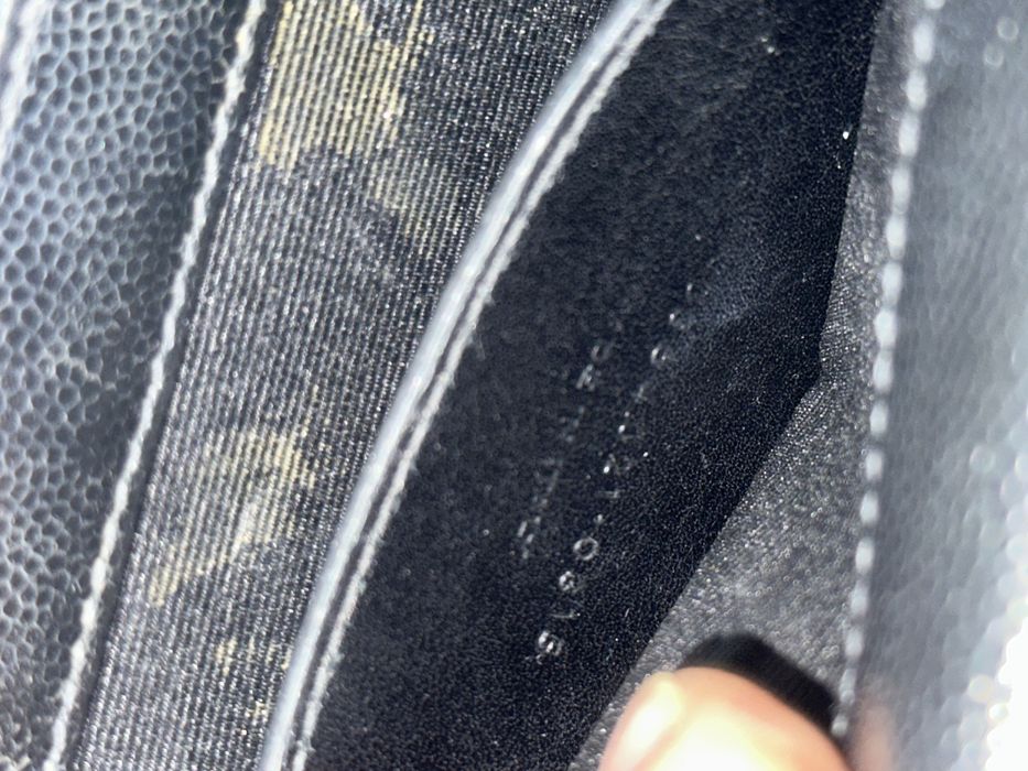Дамска кожена чанта Saint Laurent Kate Medium Chain Bag / Black