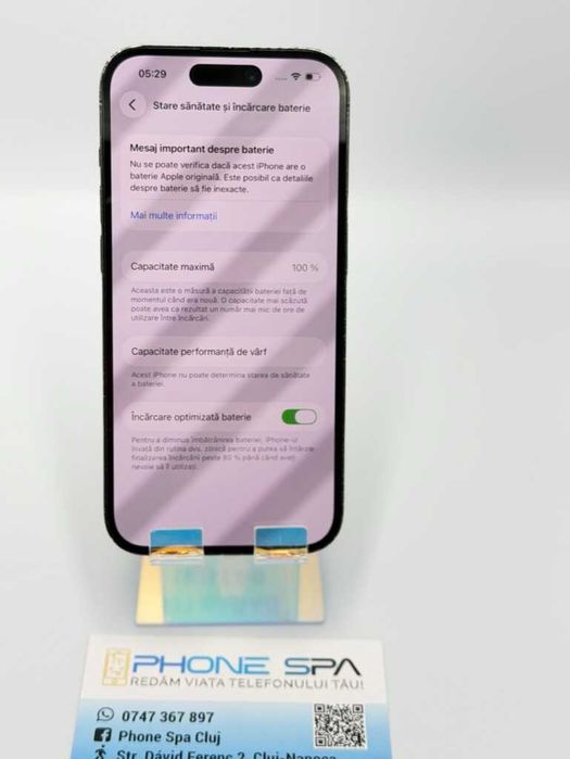 iPhone 14 Pro 512GB 100%- Din magazin,cu garantie! RATE TBI !