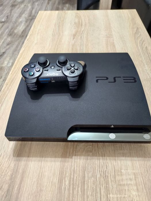 Ps3 slim + maneta + joc