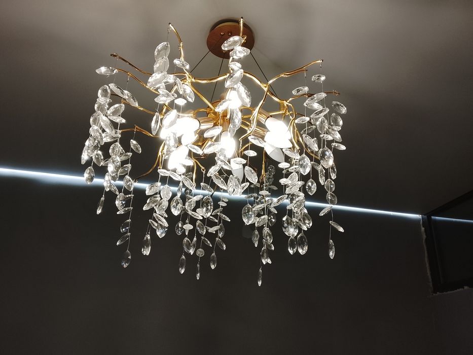 Люстра бу два вида