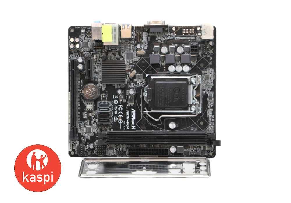 Мат.Плата LGA 1150 ASRock H81M-VG4  2x DDR3