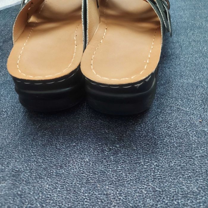 Дамски чехли с регулируема каишка