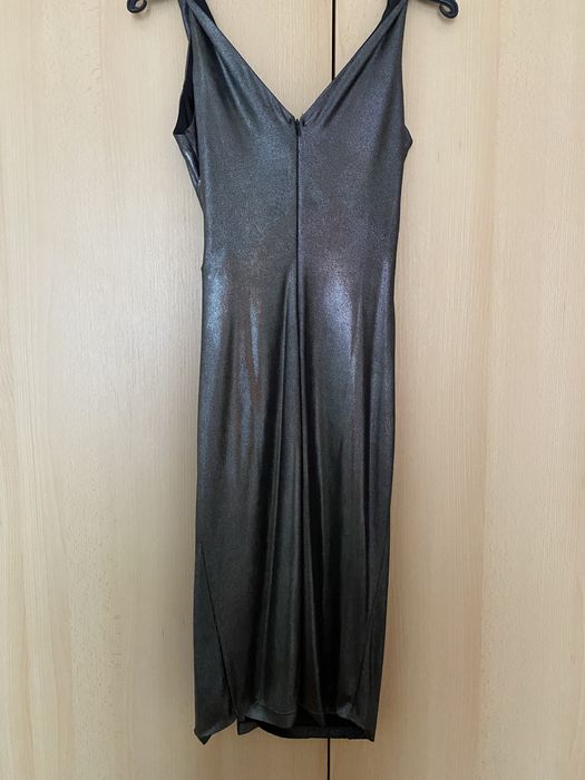 Rochie de seara argintie