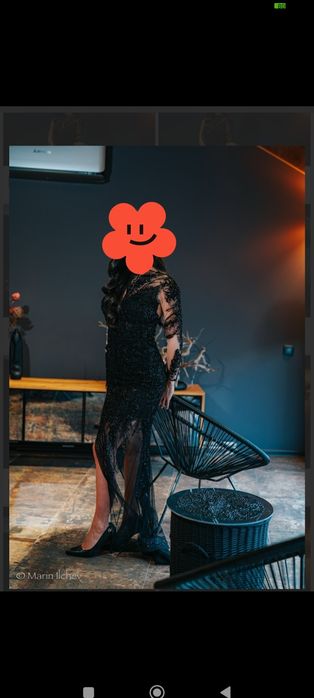 Бална рокля бутикова С/М