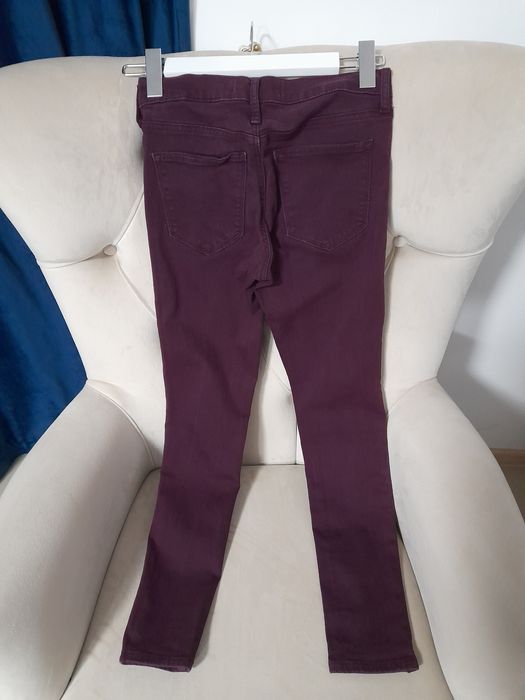 Blugi GAP visinii cu rupturi talie inalta skinny marimea XS